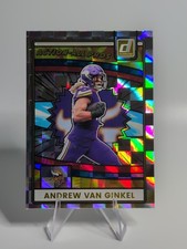 Panini Donruss Action All-Pros Andrew Van Ginkel Vikings Hologram Football Card
