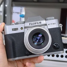 Fujifilm X-T30 Mirrorless Digital Camera With 35mm f1.6 Lens Silver -100% Work