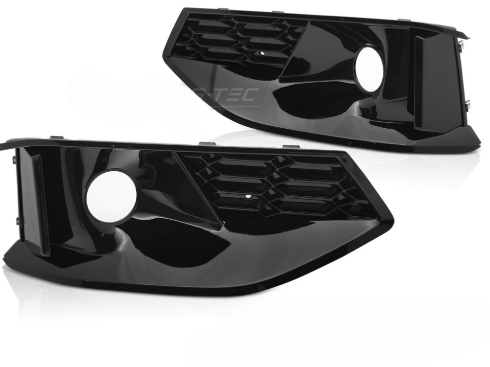 Grille antibrouillard avant Audi A4 B9 2020 2021 2022 2023 2024 noir