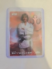 2025 Topps Chrome Star Wars LUKE SKYWALKER Refractor 83