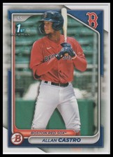 2024 Bowman Allan Castro Prospects Boston Red Sox