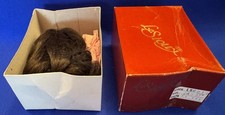 Vintage La Sioux Dark Brown Acrylic Doll Wig-4"-5"--Brand New in Box-Stock 2012