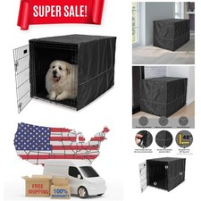Privacy XL Dog Crate Cover for Large Breeds - Fits Standard 48-Inch Crates