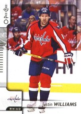 2017-18 O-Pee-Chee #93 Justin Williams - HKY