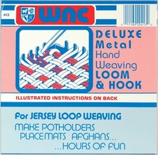 Wolle Neuheit Deluxe Handweben Webstuhl & Haken - 7"X7" - 413L