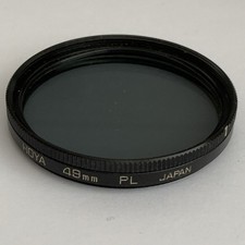 Hoya PL Polariser (No Case)  (CHOOSE SIZE) Linear Polarizer Filter & Case