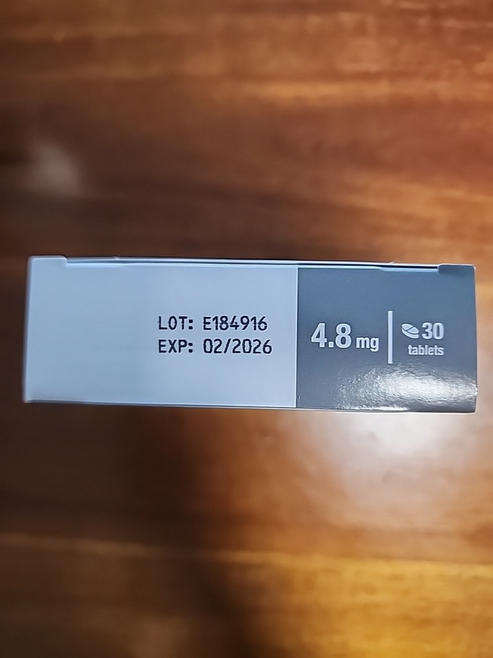 Zenrelia 4.8mg Tablets, 30 Count Carton eBay