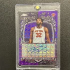 Topps 2025-26 Topps Chrome Karl-Anthony Towns Signature Style Auto /75