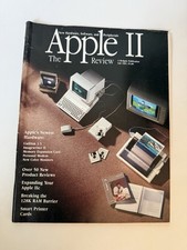 Vintage Apple Mac Apple ll The Review Magazine 1985