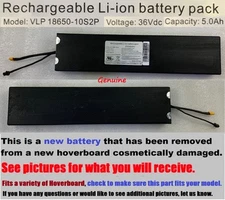 Rechargeable Li-ion battery pack  VLP 1865O-10S2P  36V  5Ah/180Wh   🔴Open box