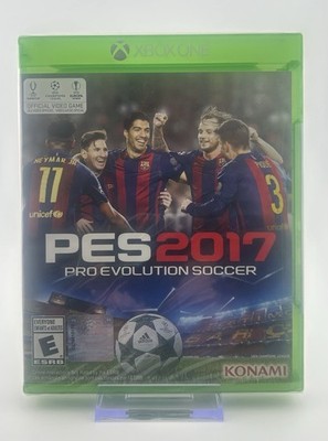 PES 2017 Pro Evolution Soccer   (Microsoft Xbox One, 2016) Multiplayer Sealed