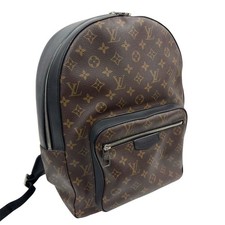Louis Vuitton Josh Backpack M41530 Monogram Macassar Brown #KN599