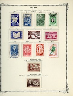 BRAZIL Selections on Scott Specialty Album Page Lot #48 SEE SCAN $$$
