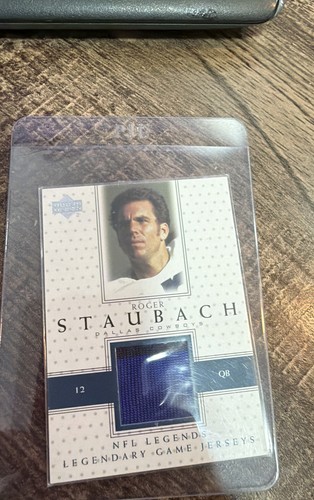 Roger Staubach #LJ-RS 2000 Upper Deck Legends Legendary Jerseys card
