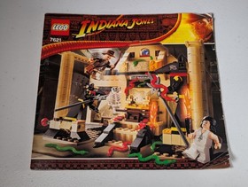 LEGO INDIANA JONES THE LOST TOMB (7621) 100% COMPLETE W/ Instructions