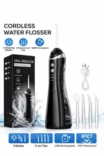 Ultrasonic Tooth Cleaner Kit Electric Dental Teeth Plaque Calculus Stain Remover