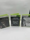 DEAD SPACE Trilogy 1 2 3 Lot (Xbox 360) COMPLETE with Manuals