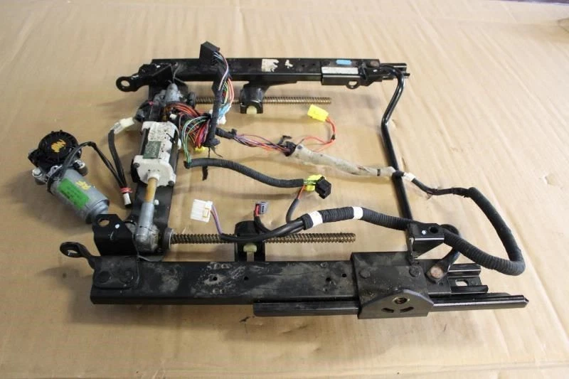 1999 JAGUAR XK8 RIGHT PASSENGER FRONT SEAT FRAME TRACK RAILS MOTORS 2 WAY ADJUST Foto 2 de 4