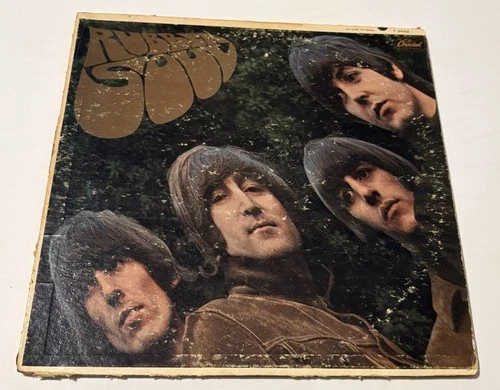 The Beatles ‎ Rubber Soul  Capitol Records  T-2442  LP  Rock  VG