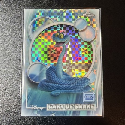 2026 Topps Chrome Disney #68 Gary De'Snake X-Fractor