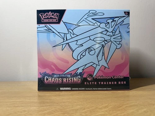 Pokemon TCG Chaos Rising Pokemon Center Elite Trainer Box PKC ETB - New & Sealed