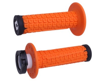ODI NOMAD V2 Lock-On Griffe D3O Offroad MX Enduro Motocross Orange Schwarz