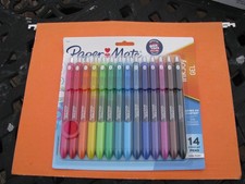 BRAND NEW - PAPERMATE INKJOY GEL PENS 0.5 MM FINE POINT- 14 ASSORTED COLORS