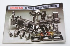 1982 Pentax Lenses and Accessories Booklet 61 Pages Pentax Binocular Brochure