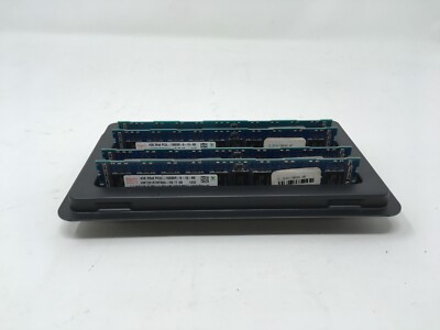 Lot Of 4 (4gbx4)16GB Hynix HMT351R7BFR8A-H9 4GB PC3L-10600 CL9 ECC (SERVER RAM)