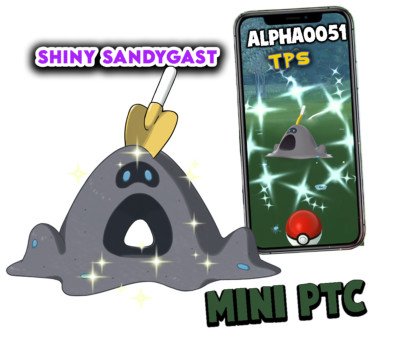 Pokemon Shiny Sandygast Mini P T C 80k Fast Delivery
