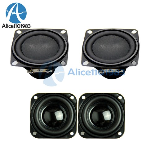 2PCS 53mm 2" 40mm 1.5" Magnetic Speaker 4ohm 10W/5W Bass Multimedia Speaker - Picture 1 of 25