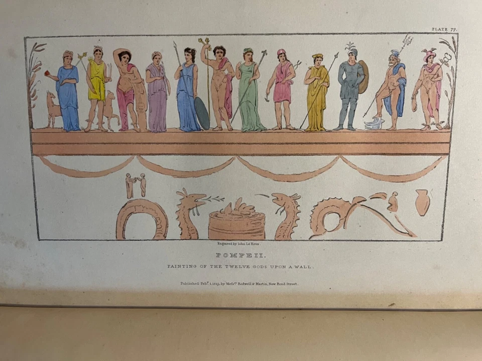 Pompeiana. Topography, Edifices, Ornaments of Pompeii - Image 4 of 4