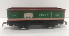 Marx C R I  P Rock Island No  552 Train Car EUC O Gauge Gondola