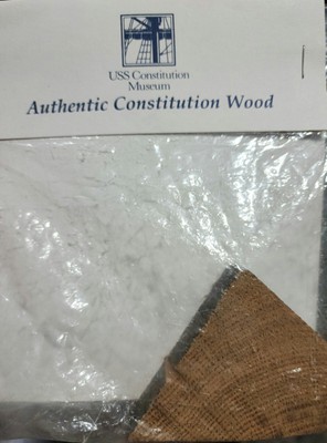 Hand-Turned Pen Crafted from Rare Wood of the Historic USS Constitution.