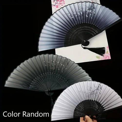 1PC Abanico De Papel Abanicos De Mano Para Fiesta, Bodas, bailes, dama