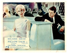 Pillow Talk Original Lobby Card 1959 Doris Day Rock Hudson comedy rare