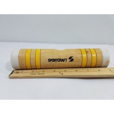 SportCraft Croquet Yellow Mallet Replacement Head Hammer Vintage 9"