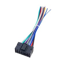 New Wire Harness 16-pin Replacement for Sony Car Radio MEX-DV1700U MEXDV1700U