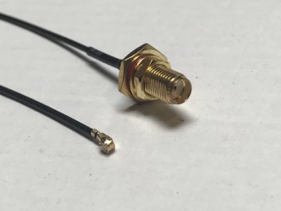 SMA Female to uFL/u.FL/IPX RF 1.37 Coaxial Cable Adapter Assemb Pick Length