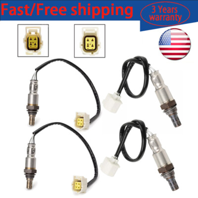 4pcs Upstream+Downstream Oxygen Sensor For 2015 2016 2017 Dodge Viper 8.4L V10