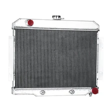3 Row Aluminum Radiator For 1972-1985 Jeep CJ5 CJ6 CJ7 Chevy V8 Conversion US