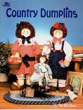 Country Dumplins Decorative Painting Folk Art Craft Book Pat McClure Vintage