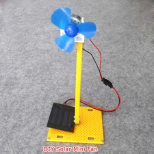 Solar Power Generator DC Motor Fan Solar Toy For Science Education Model Kit DIY