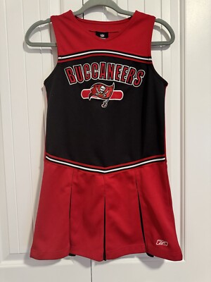 Tampa Bay Buccaneers Cheerleader Dress Large (14) Classic Logo NFL Reebok  Brand