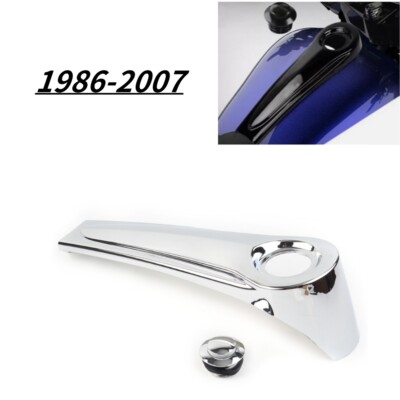 Dash Panel+Gas Tank Cap Cover Chrome For Harley Electra Street Road Glide 86-07