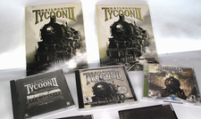 Railroad Tycoon II  3 Lot with GOLD, PLATINUM  Tycoon 3 PC Games  More 