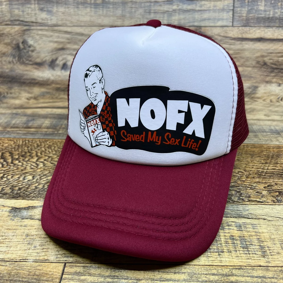 Punk trucker sale hat