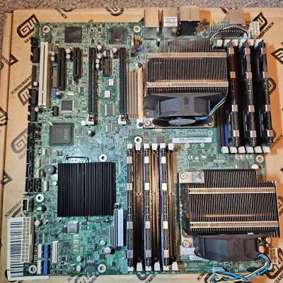 Intel S5520SC Server Board Dual LGA1366 XEON X5550 24GB w/ Nvidia Quadro FX GPU