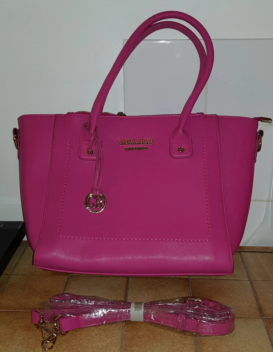 Sac Main Rose Georges Rech Sac cr ateur