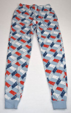 Vintage Nike Sweat Pants Size S Waist 24" 90s Block Letter Nike Allover Pattern